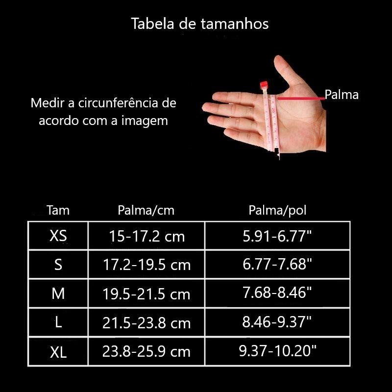 LUVA PARA LEVANTAMENTO DE PESO